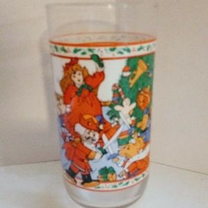McDonald's 1990 Nutcracker Christmas Glass "Toys"